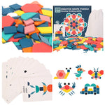 Rompecabezas 3D de Madera – Tablero Inteligente Montessori Diikamiiok