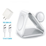 Cargador Magnetico 15W plegable 3 en 1 para iPhone 13 11 12Pro Max